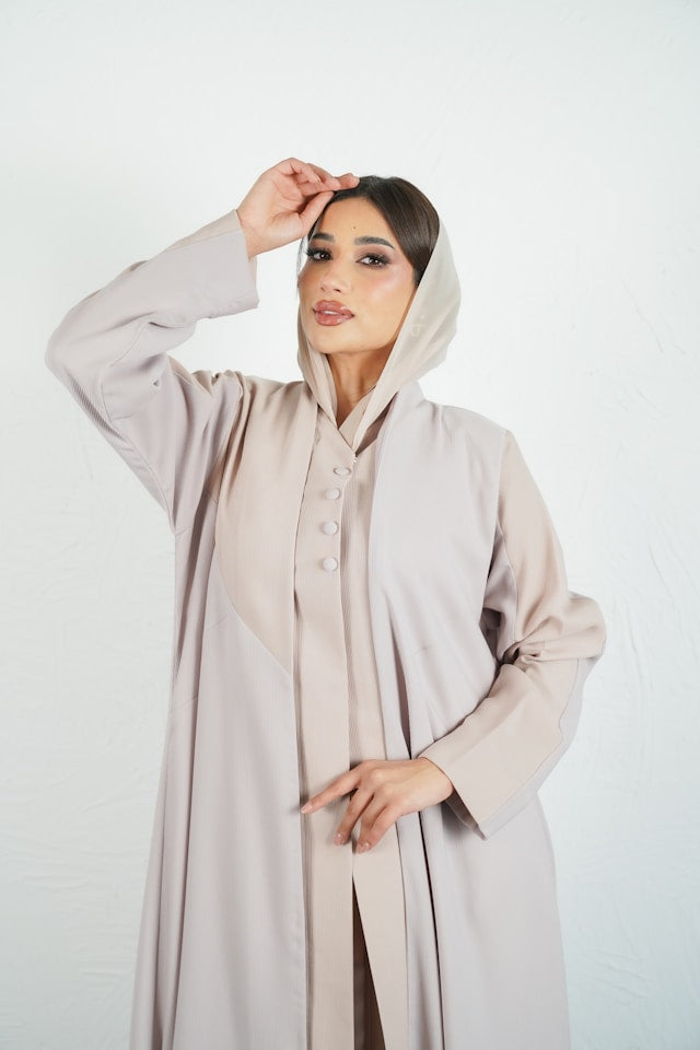 Abaya Cream Outer